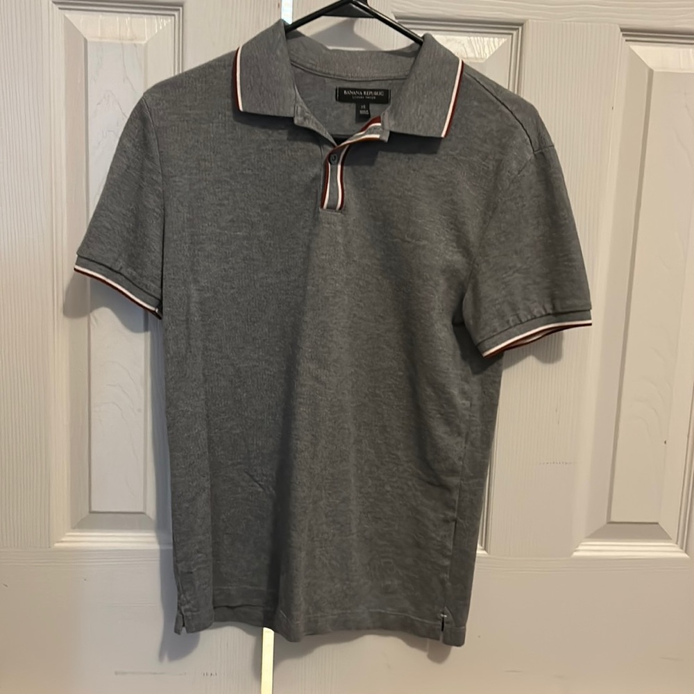Banana Republic Men’s XS grey polo